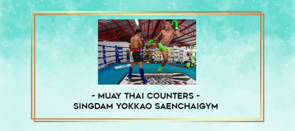 Muay Thai Counters - Singdam Yokkao Saenchaigym digital courses