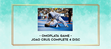 Omoplata Game - Joao Crus COMPLETE 4 DISC digital courses