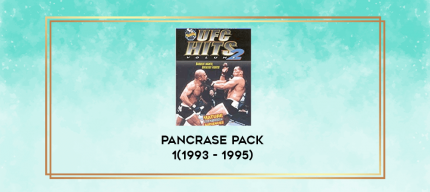 Pancrase Pack 1(1993 - 1995) digital courses