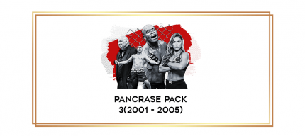 Pancrase Pack 3(2001 - 2005) digital courses