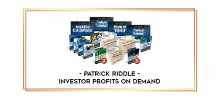 Patrick Riddle - Investor Profits On Demand digital courses
