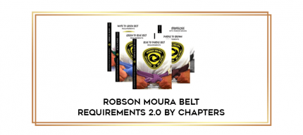 Robson moura belt requirements 2.0 by chapters digital courses