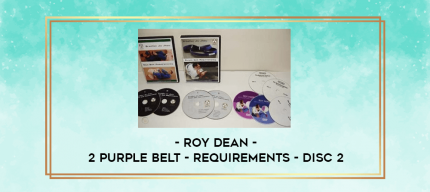 Roy Dean - 2 Purple Belt - Requirements - Disc 2 digital courses