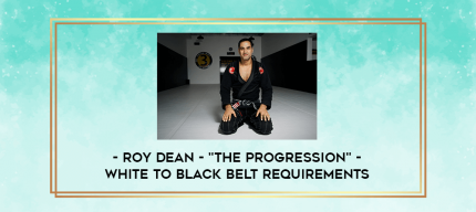 Roy Dean - "The progression" - White to Black Belt requirements digital courses
