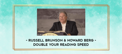 Russell Brunson & Howard Berg - Double Your Reading Speed digital courses