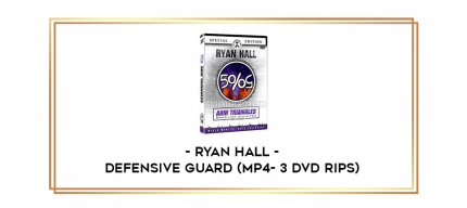 Ryan Hall- Defensive Guard (mp4- 3 dvd rips) digital courses