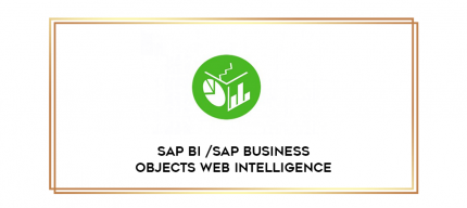 SAP BI /SAP Business Objects Web Intelligence digital courses
