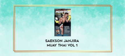 Saekson Janjira Muay Thai Vol 1 digital courses