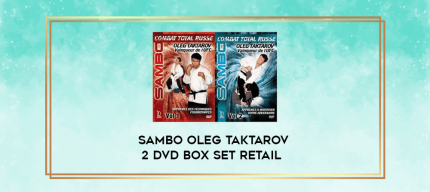 Sambo Oleg Taktarov 2 DVD Box Set retail digital courses