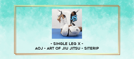 Single Leg X - AOJ - Art of Jiu Jitsu - siterip digital courses