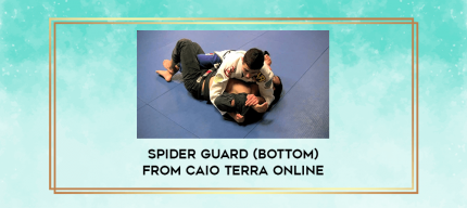 Spider Guard (BOTTOM) From Caio Terra Online digital courses