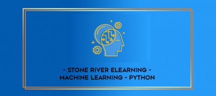 Stone River eLearning - Machine Learning - Python digital courses