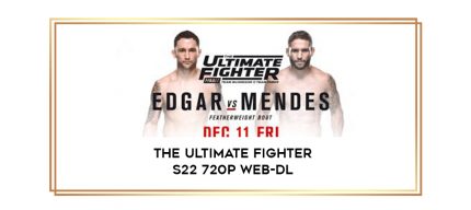 The Ultimate Fighter S22 720p WEB-DL digital courses