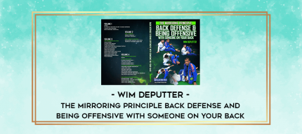 The Mirroring Principle Back Defense and Being Offensive with Someone on Your Back by Wim Deputter digital courses