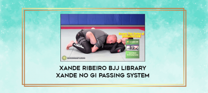 Xande Ribeiro BJJ Library Xande No Gi Passing System digital courses