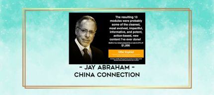 Jay Abraham - China Connection digital courses