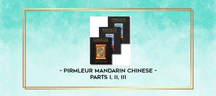 Pirmleur Mandarin Chinese - Parts I