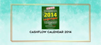 CashFlow Calendar 2014 digital courses