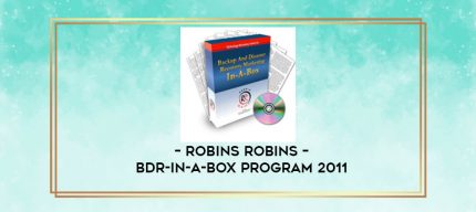 Robins Robins - BDR-In-A-Box Program 2011 digital courses