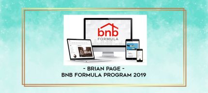 Brian Page - BNB Formula Program 2019 digital courses