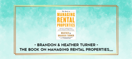 Brandon Turner - The book on Investing in Real Estate with No Money Down from https://imylab.com