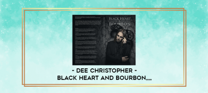 Dee Christopher - Black Heart And Bourbon from https://imylab.com