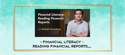 Financial Literacy - Reading Financial Reports from https://imylab.com