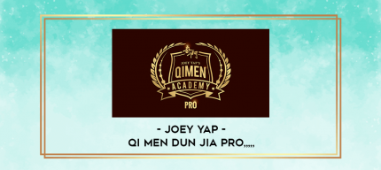 Joey Yap - Qi Men Dun Jia Pro from https://imylab.com