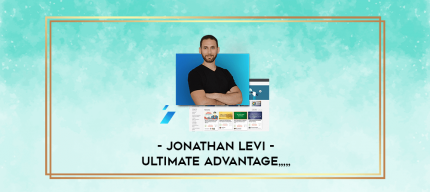 Jonathan Levi - Ultimate Advantage from https://imylab.com