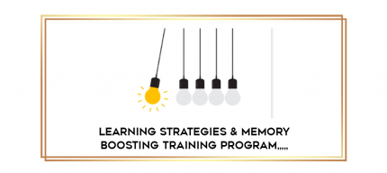 Learning Strategies & Memory Boosting Training Program from https://imylab.com