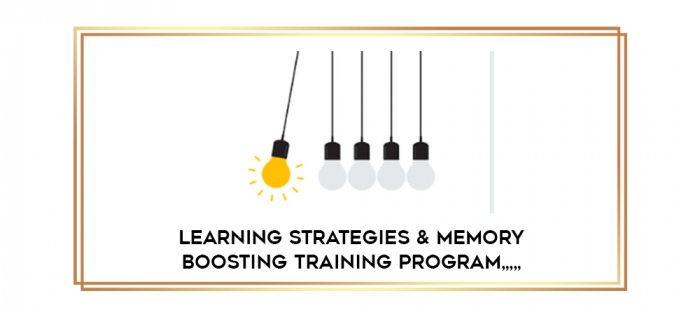 Learning Strategies & Memory Boosting Training Program from https://imylab.com