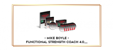 Mike Boyle - Functional Strength Coach 4.0 from https://imylab.com