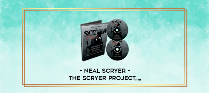 Neal scryer - The scryer project from https://imylab.com