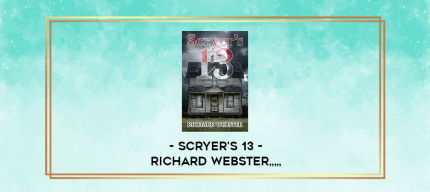 Scryer's 13 - Richard Webster from https://imylab.com