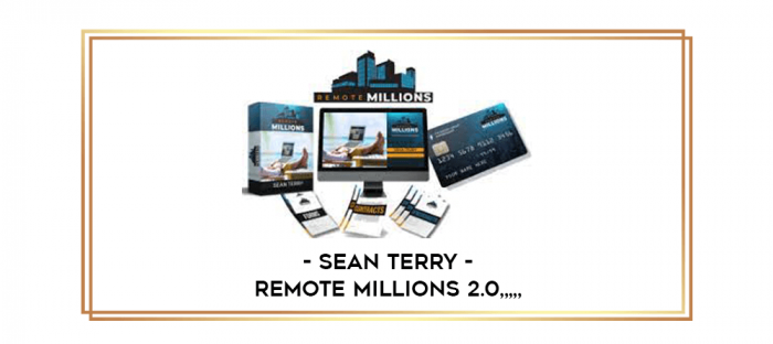 Sean Terry - Remote Millions 2.0 from https://imylab.com