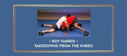 Roy Harris - Takedowns from the knees Online courses
