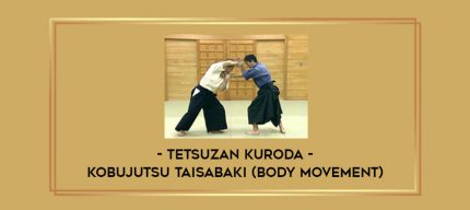 Tetsuzan Kuroda - Kobujutsu Taisabaki (Body Movement) Online courses
