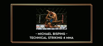 Michael Bisping - Technical Striking 4 MMA Online courses