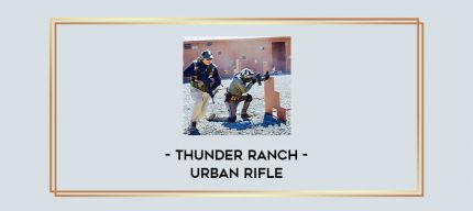 Thunder Ranch - Urban Rifle Online courses