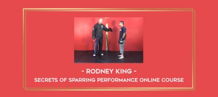 Rodney King - Secrets of Sparring Performance Online Course Online courses