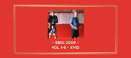 SBGi 2009 - Vol 1-5 - Xvid Online courses