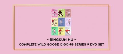 Complete Wild Goose Qigong Series - Bingkun Hu - 9 DVD Set Online courses