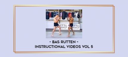 Bas Rutten - Instructional videos Vol 5 Online courses