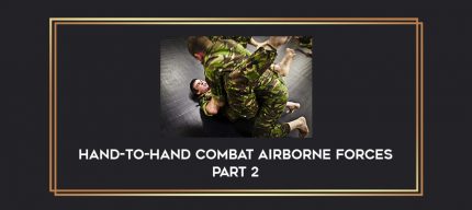 Hand-to-hand combat airborne forces part 2 Online courses