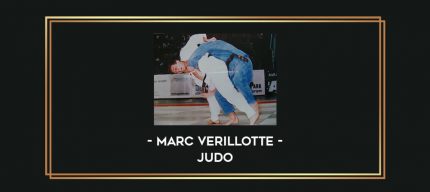 Marc Verillotte- Judo Online courses