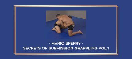 Mario Sperry - Secrets of Submission Grappling Vol.1 Online courses