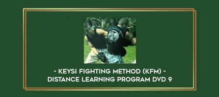 Keysi Fighting Method (KFM) - Distance Learning Program DVD 9 Online courses