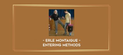 Erle Montaigue - Entering Methods Online courses