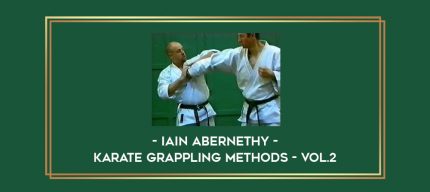 Iain Abernethy- Karate Grappling Methods - vol.2 Online courses
