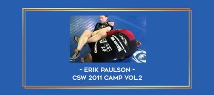 Erik Paulson - CSW 2011 Camp Vol.2 Online courses
